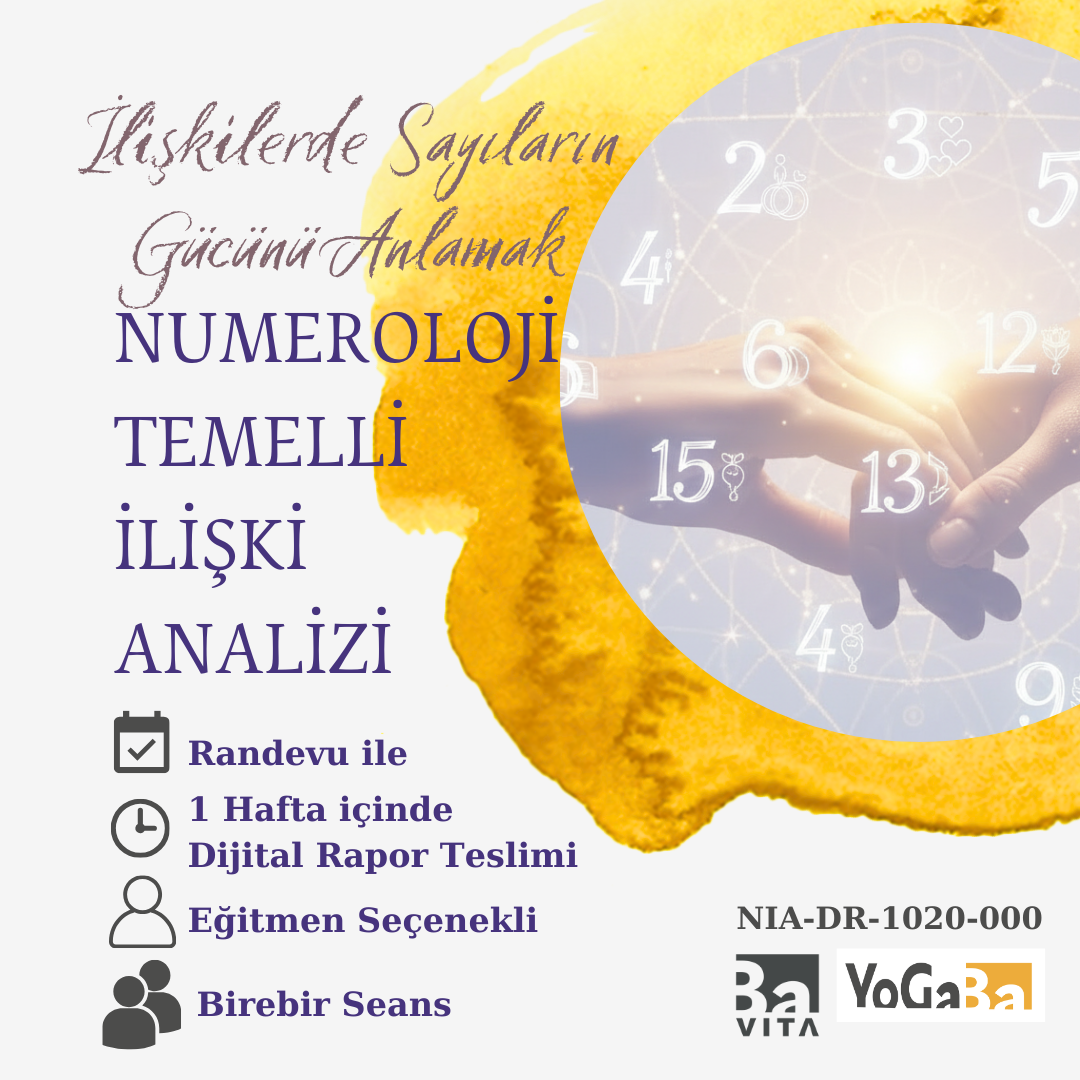 Numeroloji Temelli İlişki Analizi  Dijital Rapor