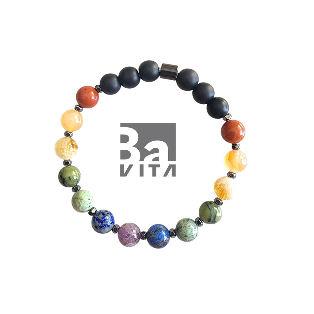 Doğal Taş Çakra Bileklik T11