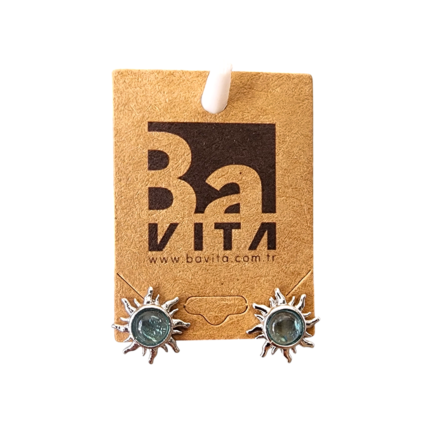 Doğal Taş Florit Taşlı Küpe