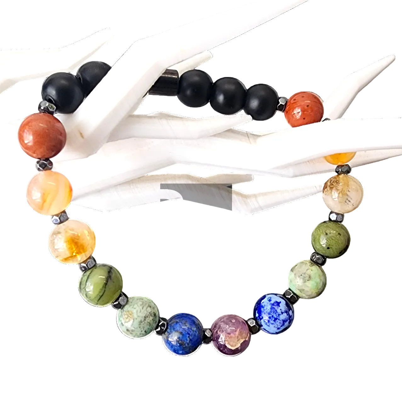 Doğal Taş Çakra Bileklik T11