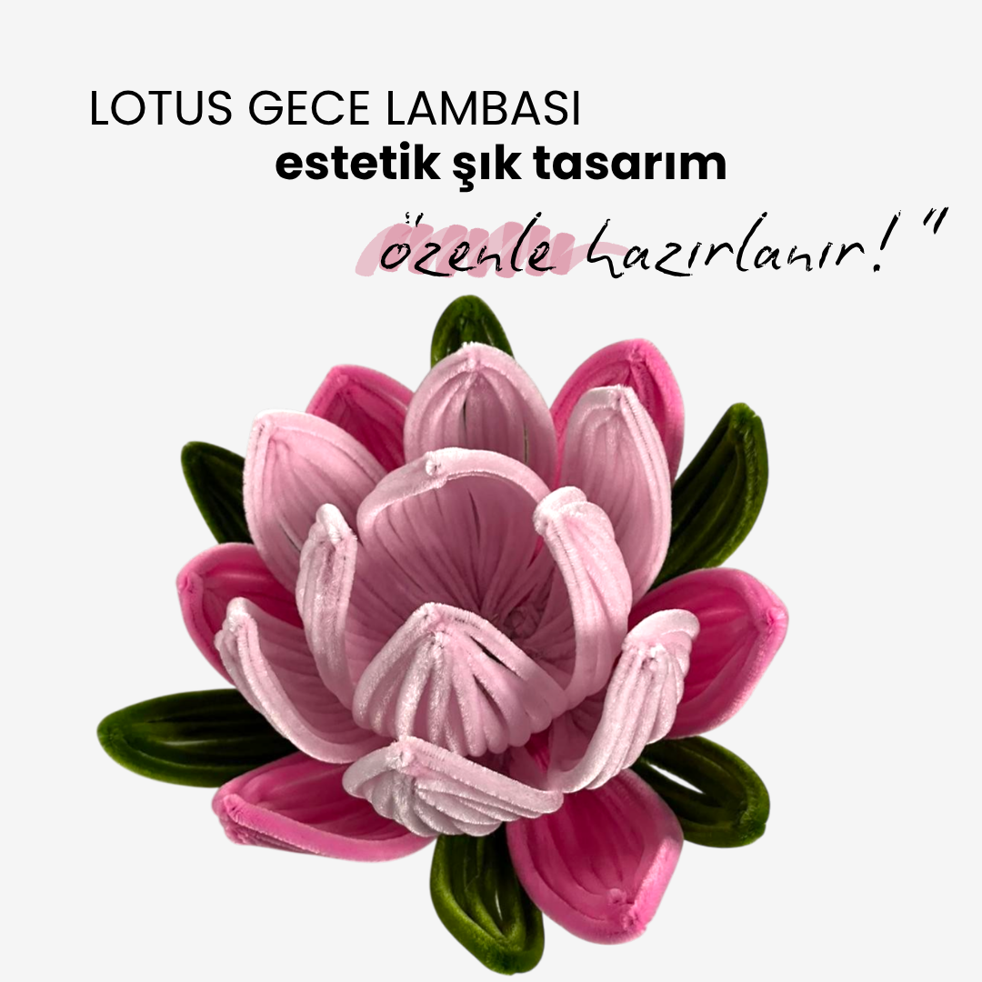 Lotus Gece Lambası