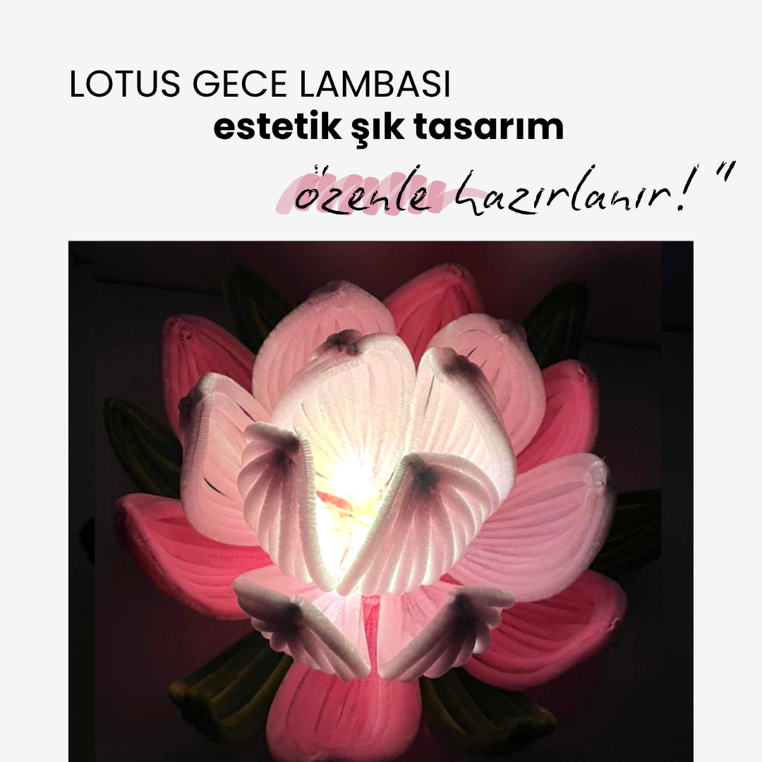 Lotus Gece Lambası