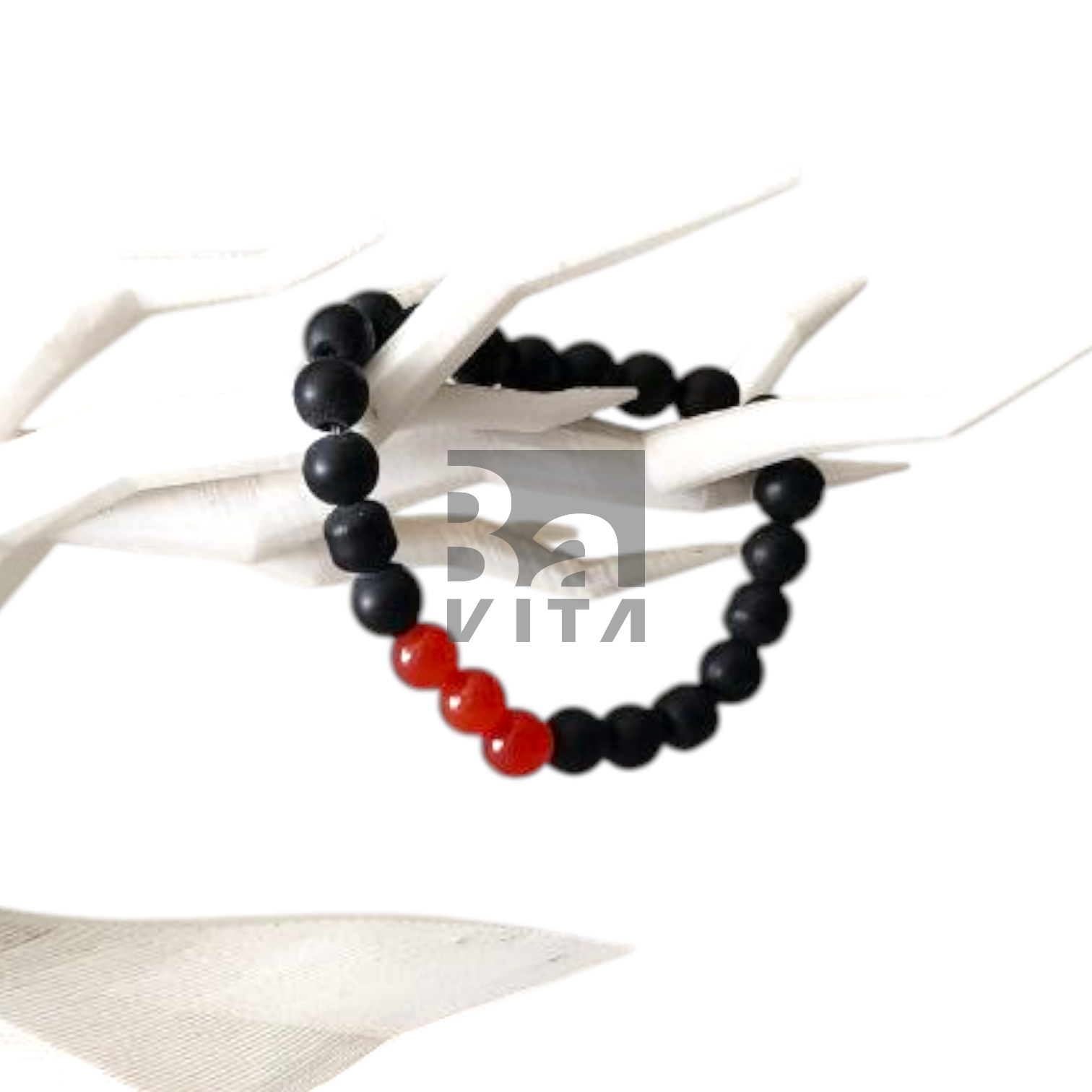 Doğal Taş Bileklik T3 Obsidyen 22 cm 8mm