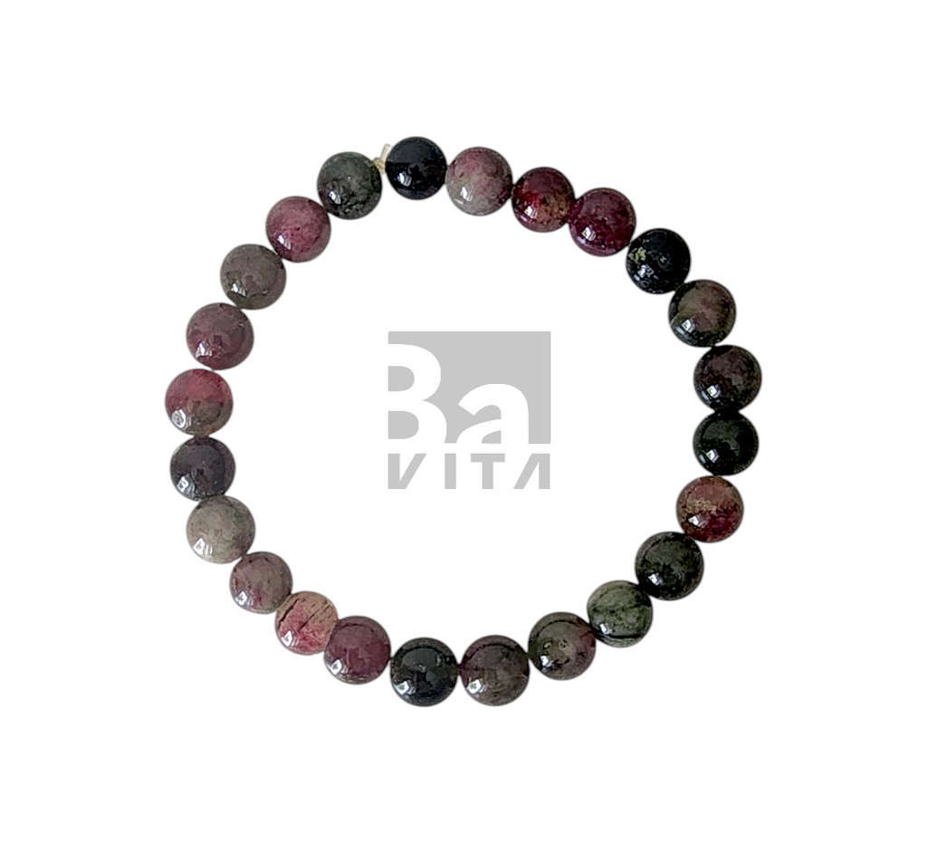 Doğal Taş Bileklik-T8 Ruby Anyolit 22 cm