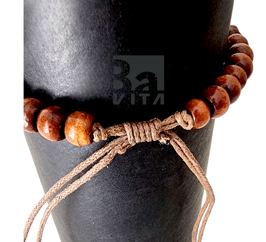 Ahşap İpli Bileklik-T1