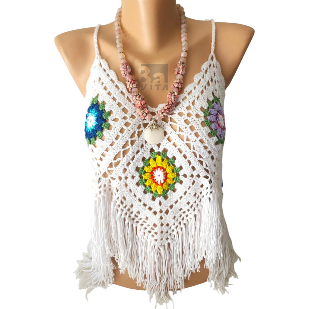 Doğal Taş Kolye-T1 Pembe Kuvars 60 cm