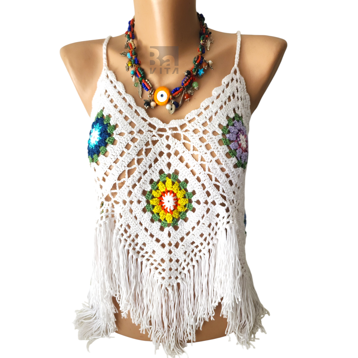 Karışık Model Kolye-T1 Renkli 50 cm