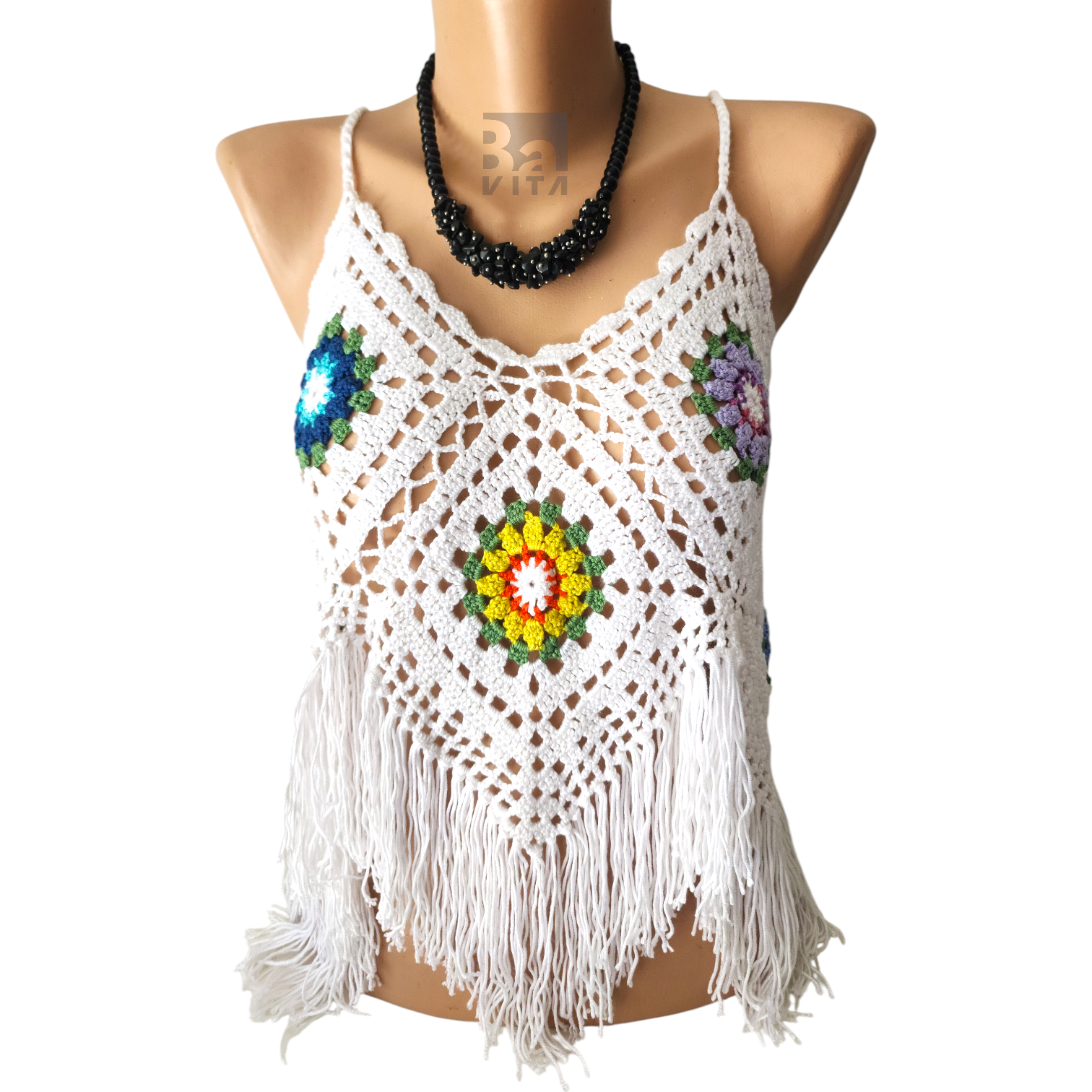 Doğal Taş Kolye-T2 Siyah Obsidyen 45 cm