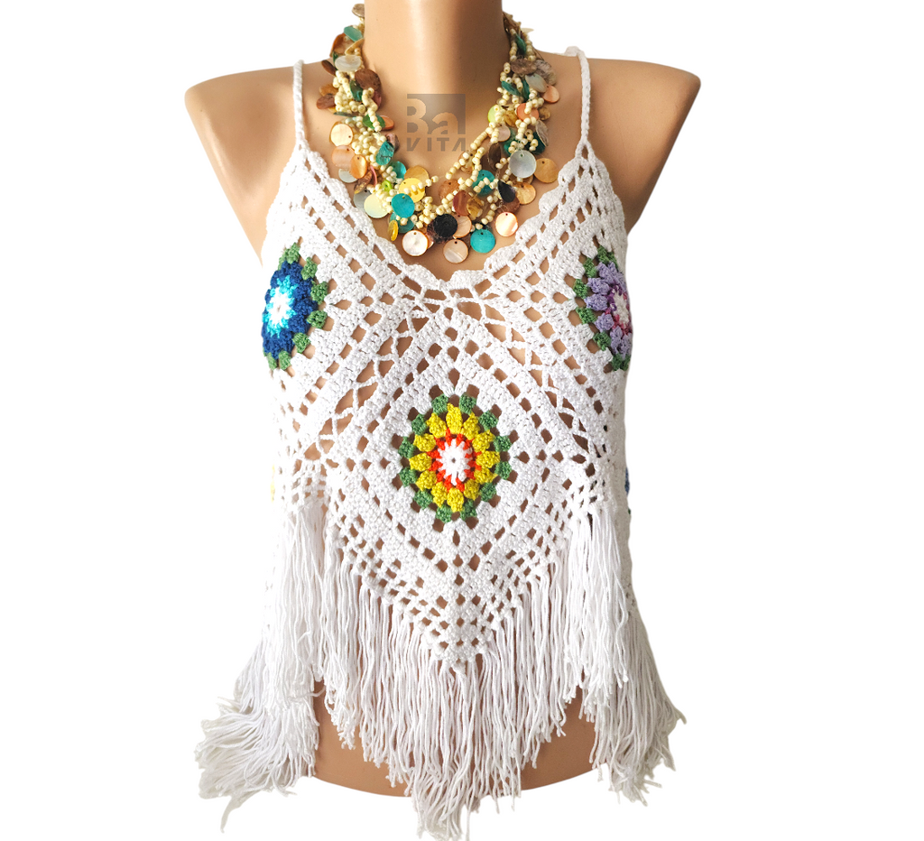 Deniz Kabuğu Pul Boncuk Kolye-T1 Renkli 60cm