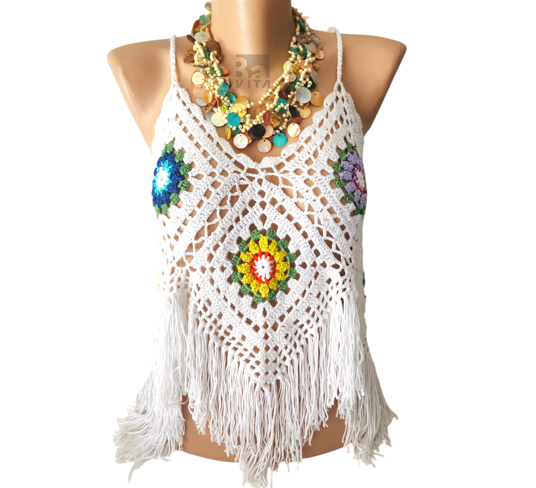 Deniz Kabuğu Pul Boncuk Kolye-T1 Renkli 60cm