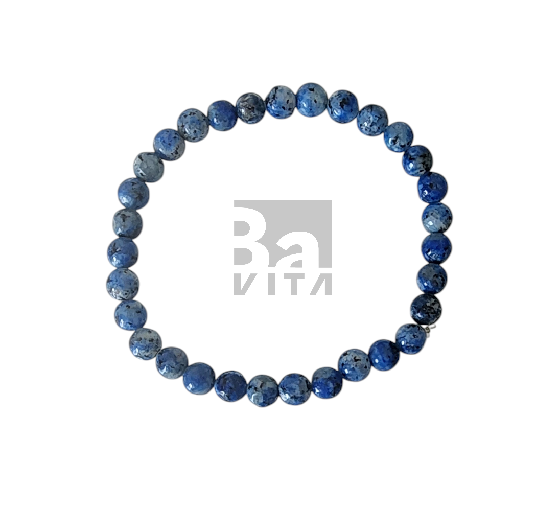 Doğal Taş Bileklik-T6 Lapis Lazuli 22 cm 6mm