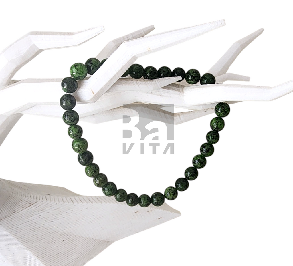 Doğal Taş Bileklik-T6 Anyolit 22 cm 6mm