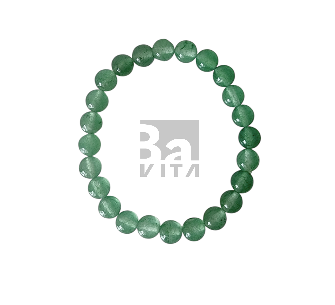 Doğal Taş Bileklik-T8 Yeşil Aventurin  22 cm 8mm