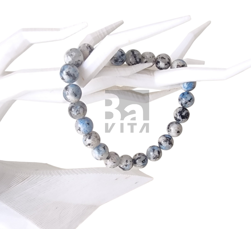 Doğal Taş Bileklik-T8 K2 Jasper  22 cm 8mm