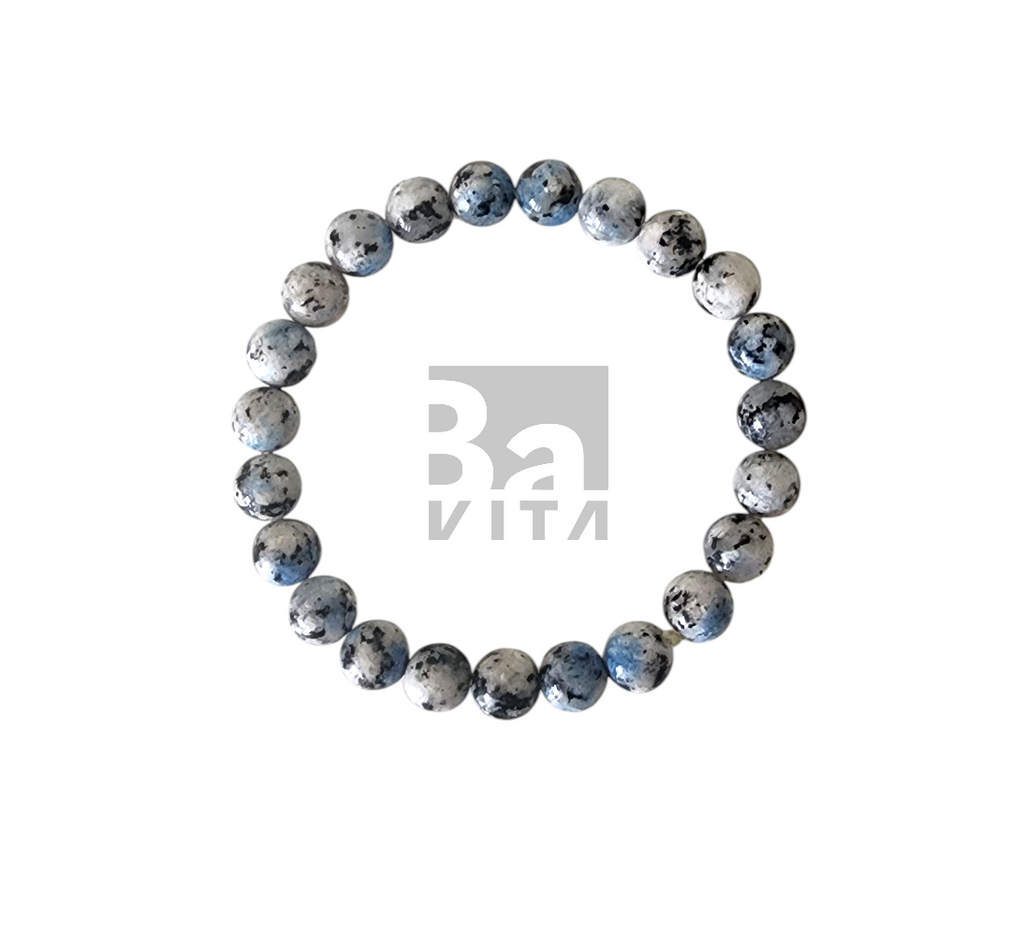 Doğal Taş Bileklik-T8 K2 Jasper  22 cm 8mm